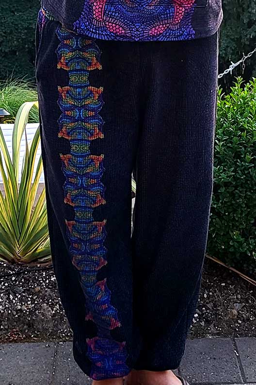 Eagle of Horus Plush Tracksuit Sweatpants