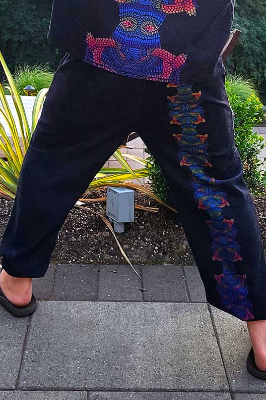 Eagle of Horus Plush Tracksuit Sweatpants