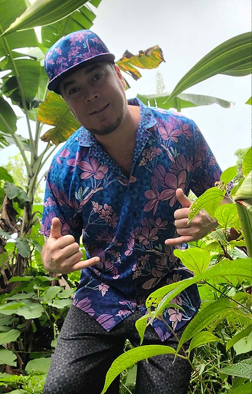 Plumeria Tesseract Hawaiian Shirt