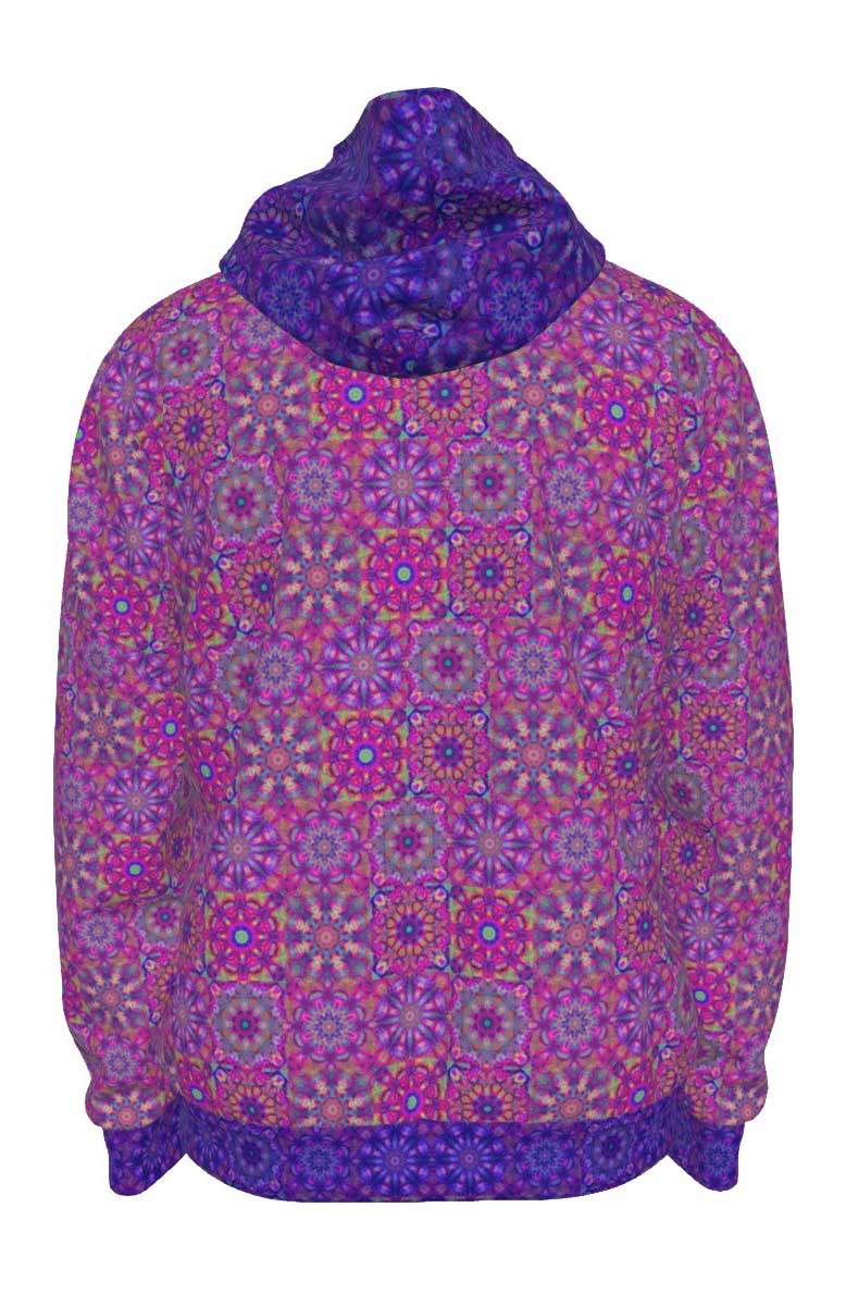Pink Star Dust Premium Zip Hoodie