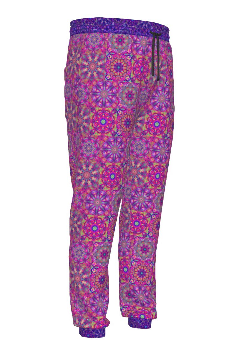 Pink Star Dust Joggers