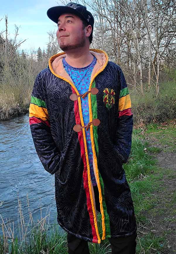 Rasta Lion Festival Cloak