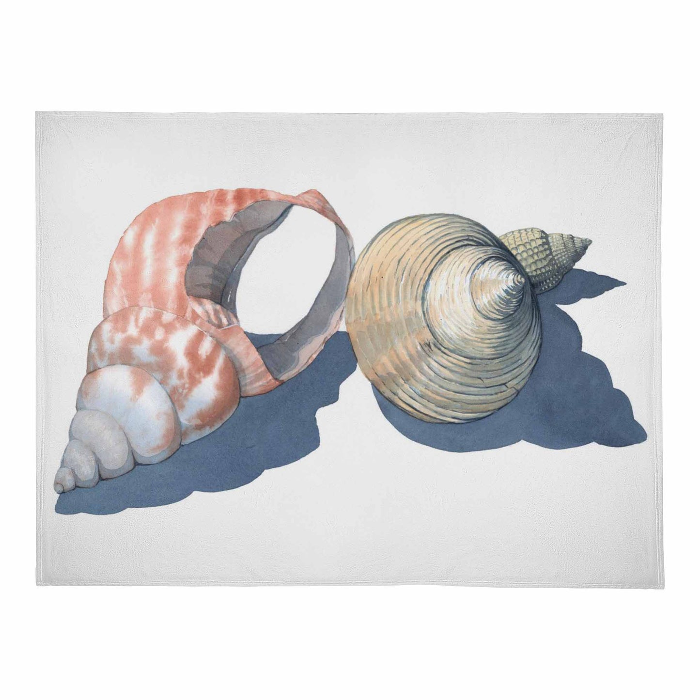 Three Shells Plush Fleece Blanket