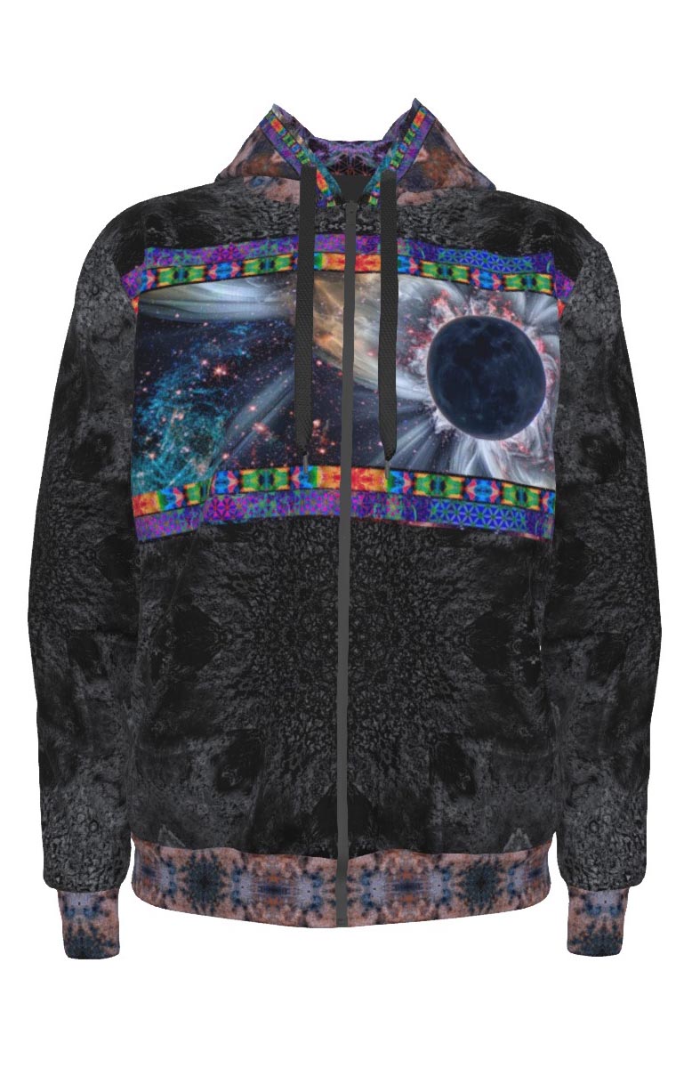 Solar Eclipse Zip Hoodie