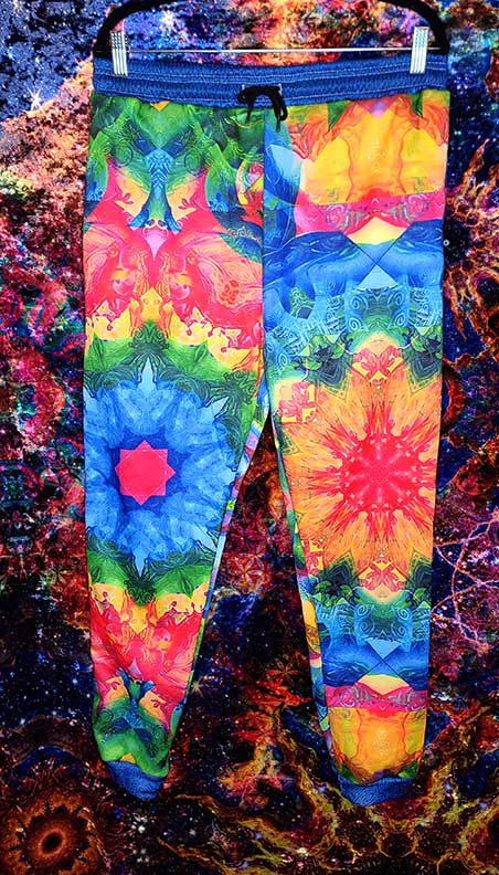 Triptych Mandala Joggers