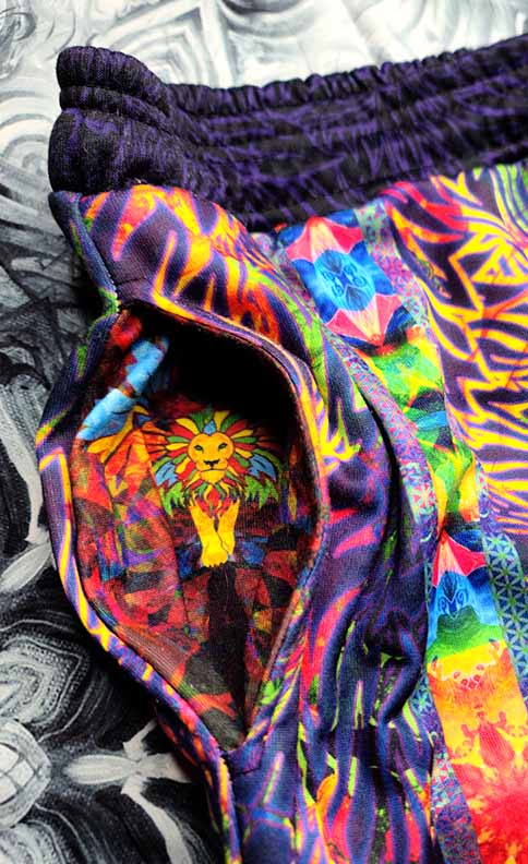 Tribal Lion Mandala Joggers