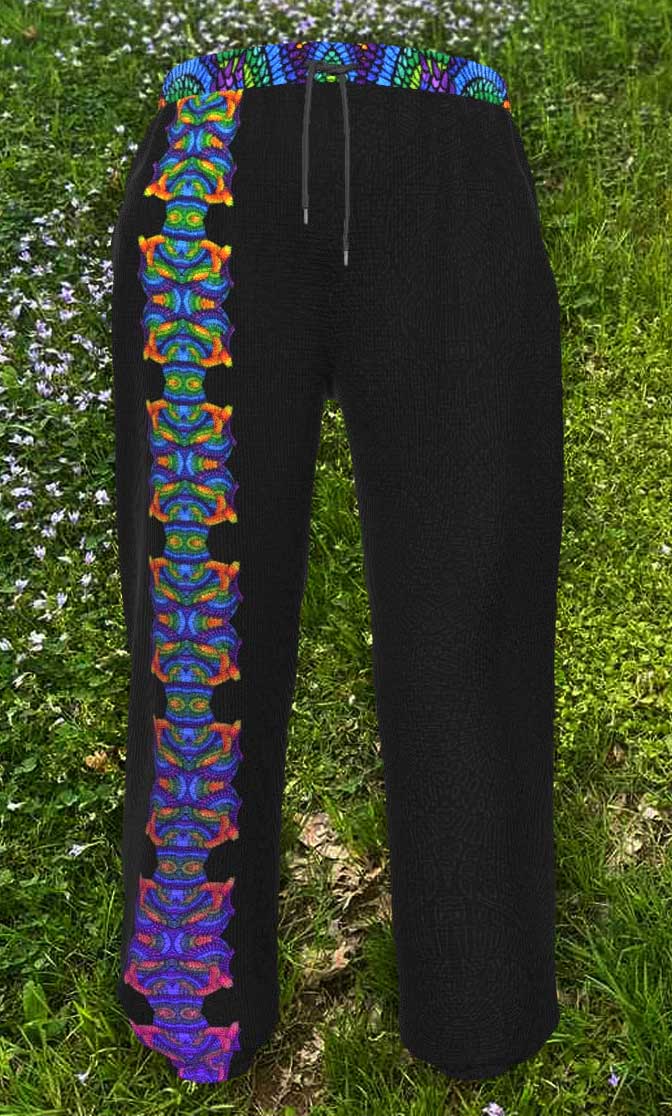 Eagle of Horus Plush Tracksuit Sweatpants