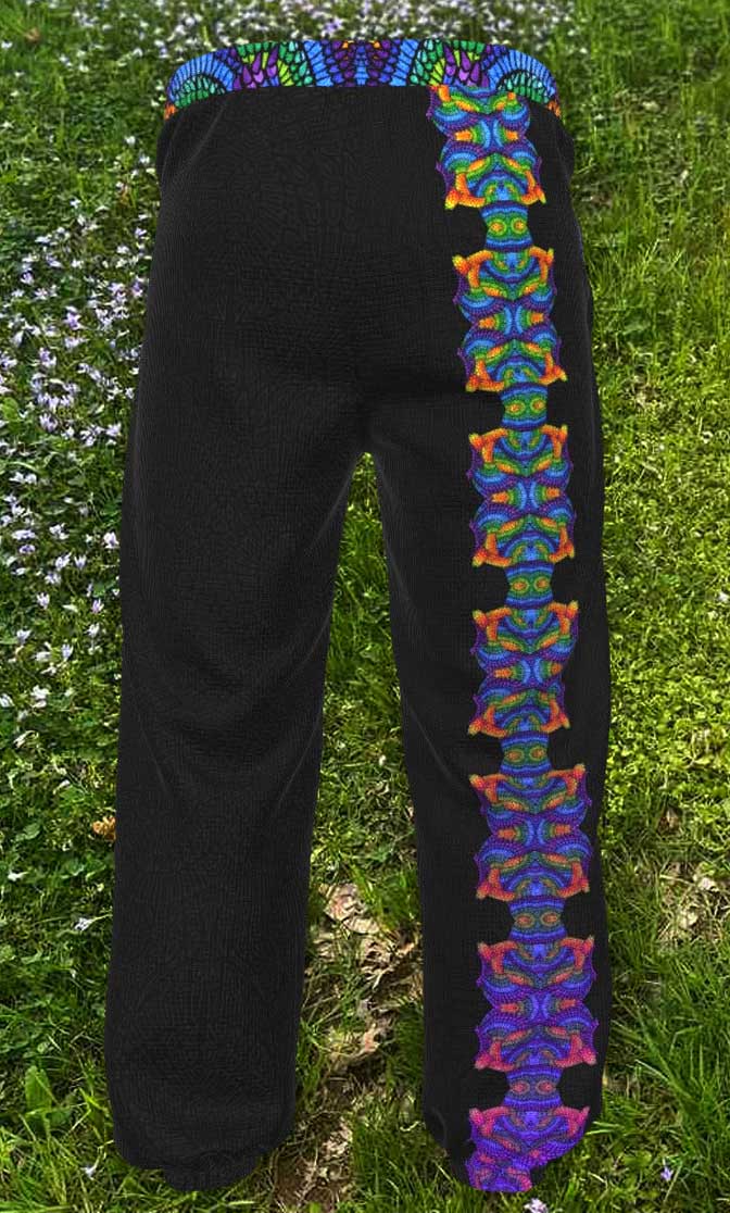 Eagle of Horus Plush Tracksuit Sweatpants