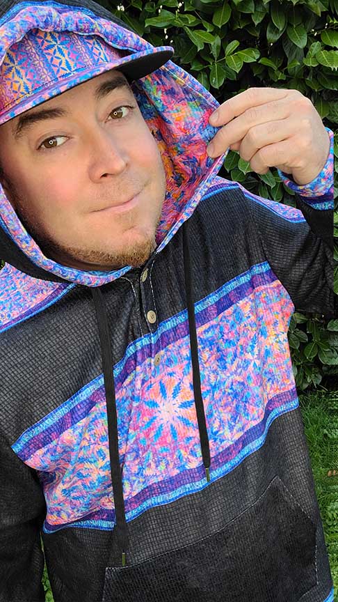 13 Point Bolt Plush Hoodie Tracksuit Top