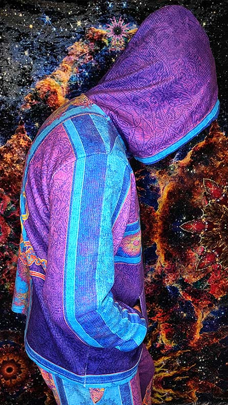 Jellyfish Medicine Plush Hoodie Tracksuit Top