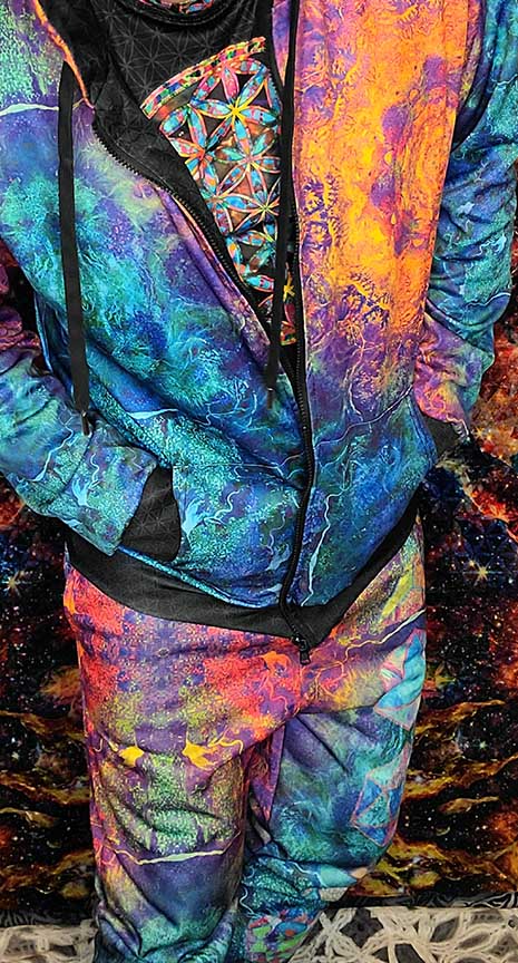 Platonic Solids Premium Zip Hoodie
