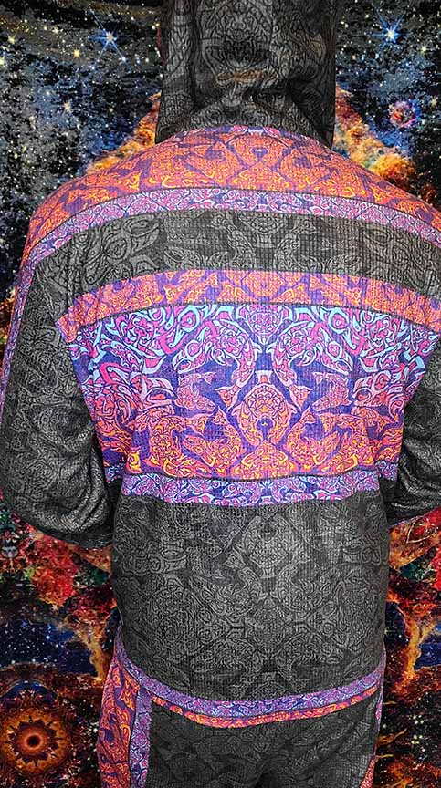 Wild Salmon Medicine Plush Hoodie Tracksuit Top