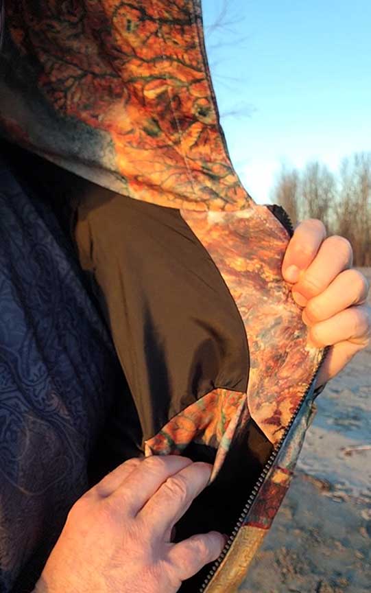 Golden Tetrahedron Premium Zip Hoodie