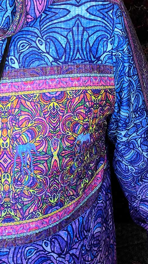 Elephant Medicine Plush Hoodie Tracksuit Top