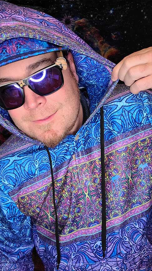 Elephant Medicine Plush Hoodie Tracksuit Top