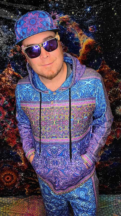 Elephant Medicine Plush Hoodie Tracksuit Top
