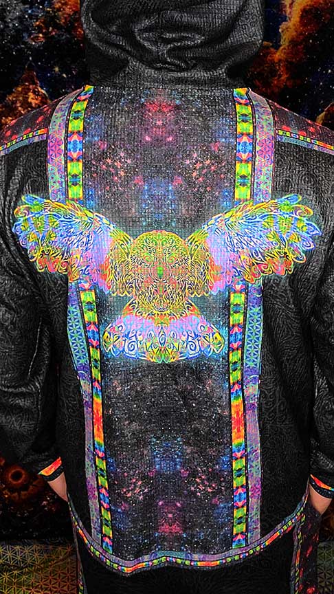 Owl Medicine Plush Hoodie Tracksuit Top