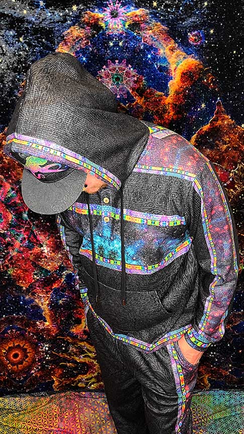 Owl Medicine Plush Hoodie Tracksuit Top
