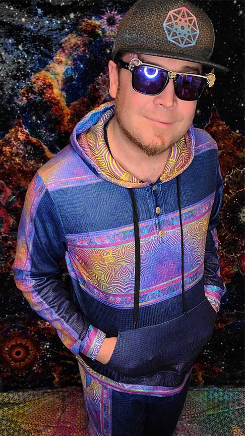 Zebra Rainbows Plush Hoodie Tracksuit Top