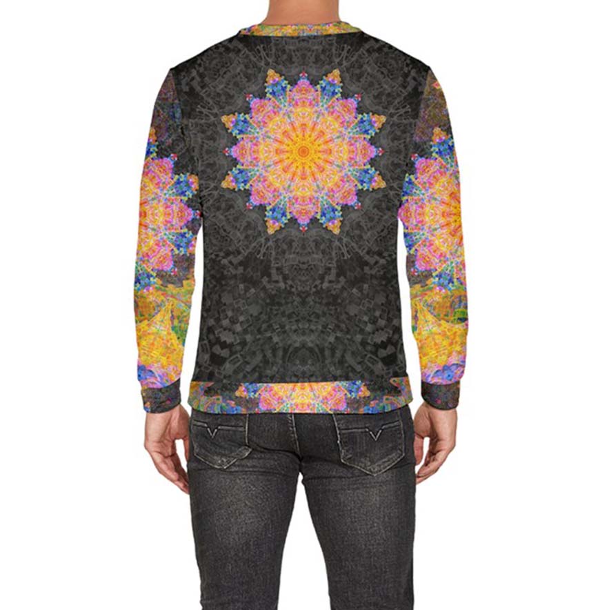 Traveling Galaxies Velour Sweater
