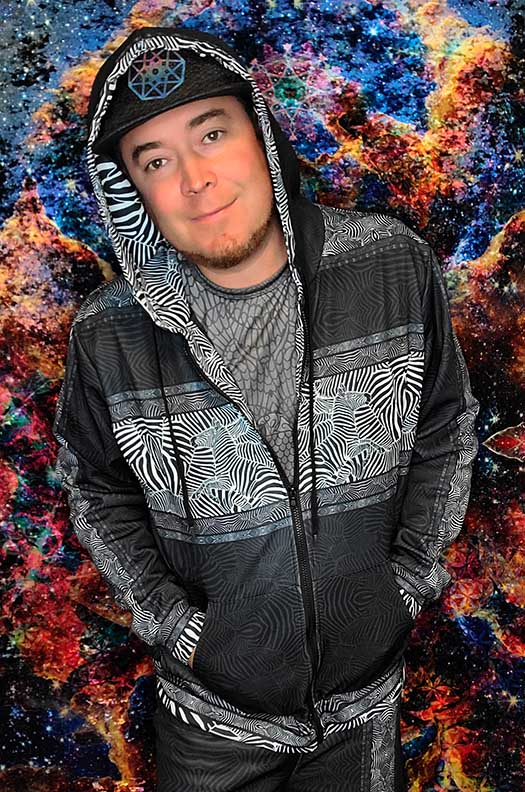 Zebra Reflections Premium Zip Hoodie
