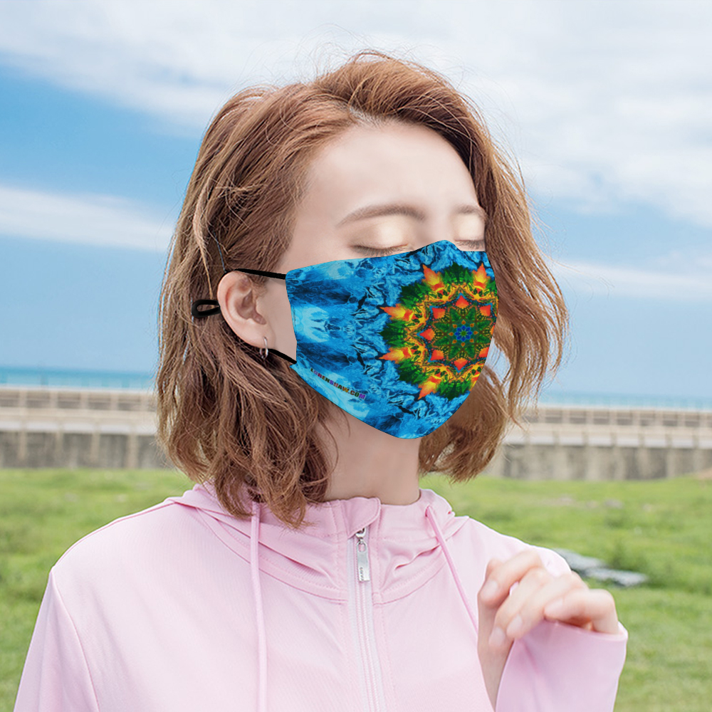 Sequoia Mandala Face Mask w/ 2 Filters