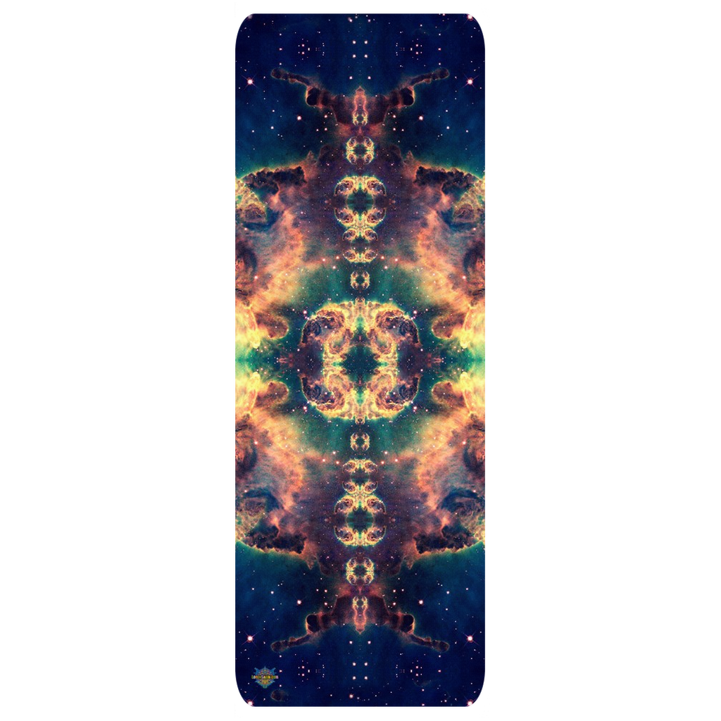 Nebula Mandala Natural Tree Rubber Yoga Mat