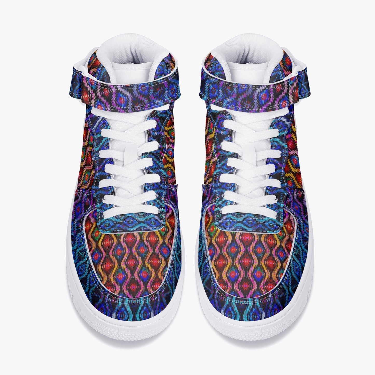 Navajo Sunset High-Top Sneakers