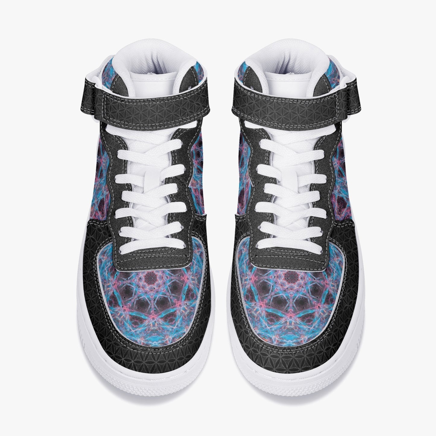Veil Mandala High-Top Sneakers