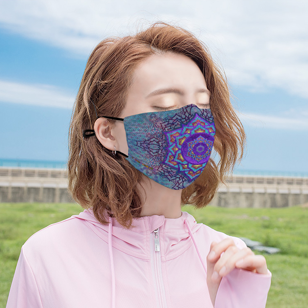 Crown Chakra Face Mask w/ 2 Filters