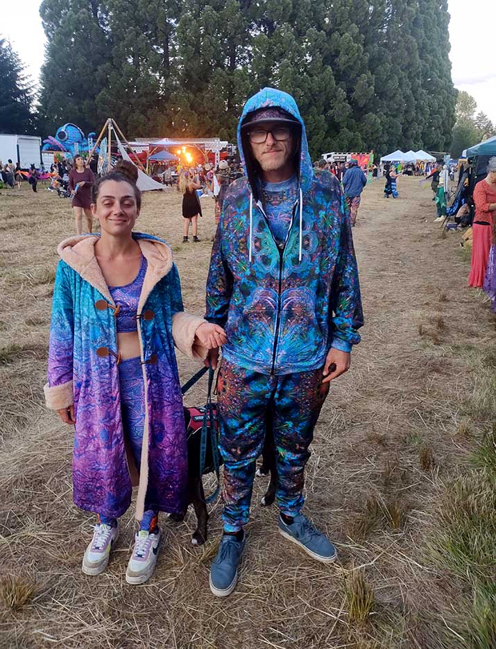 Scarab Mandala Zip Up Hoodie