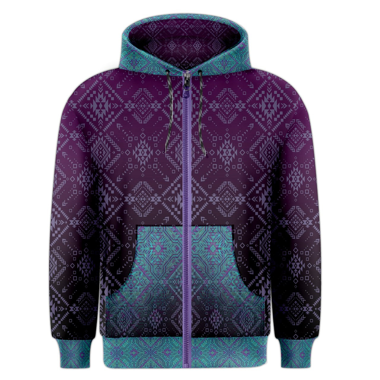 Aztek Men's Zipper Hoodie