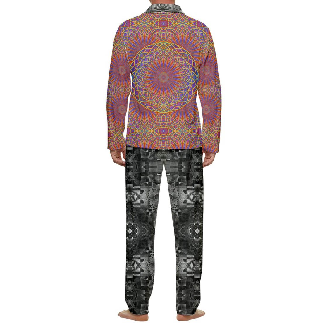 Torus Rainbow Velvet Lounge Suit