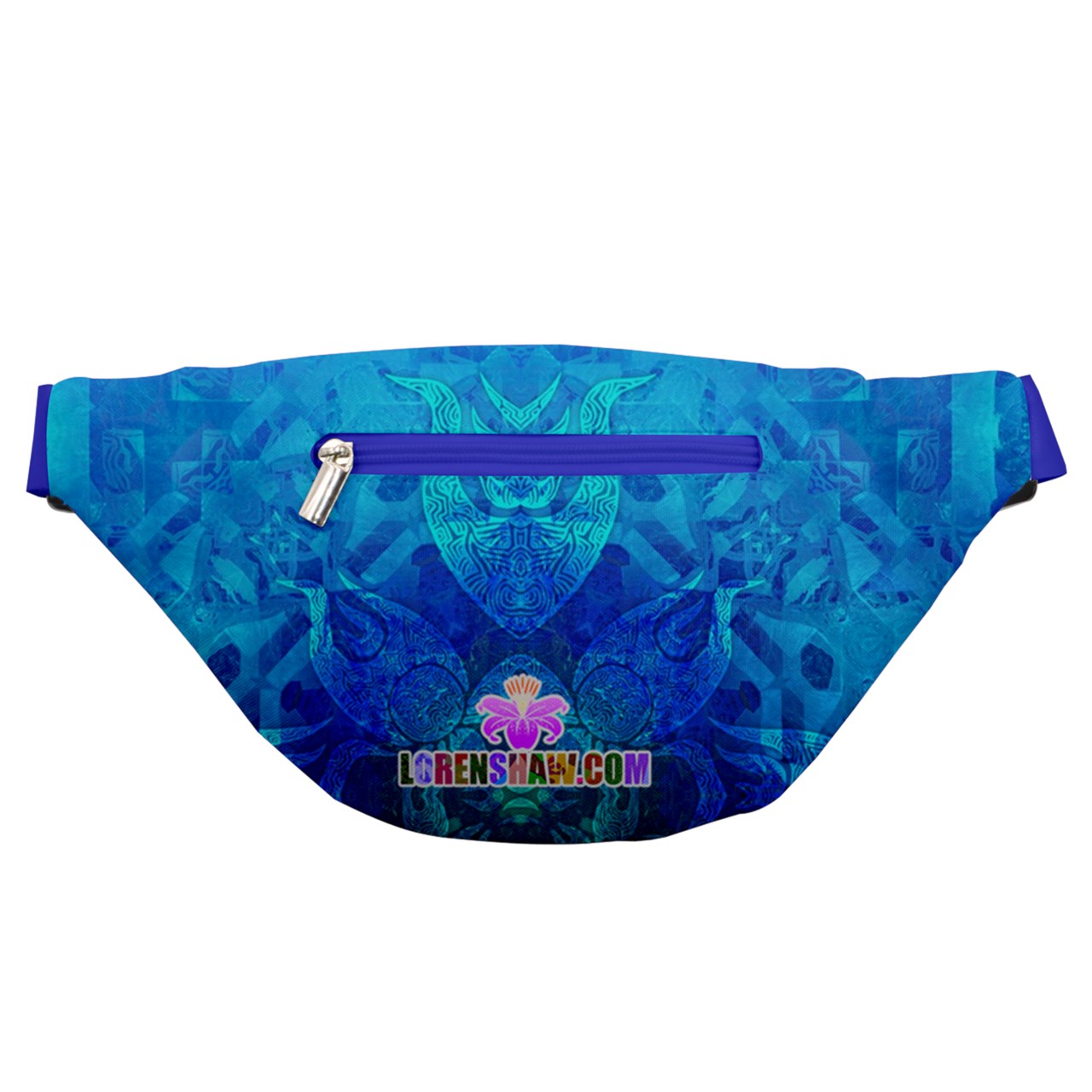 Aquatic Flame Fanny Pack