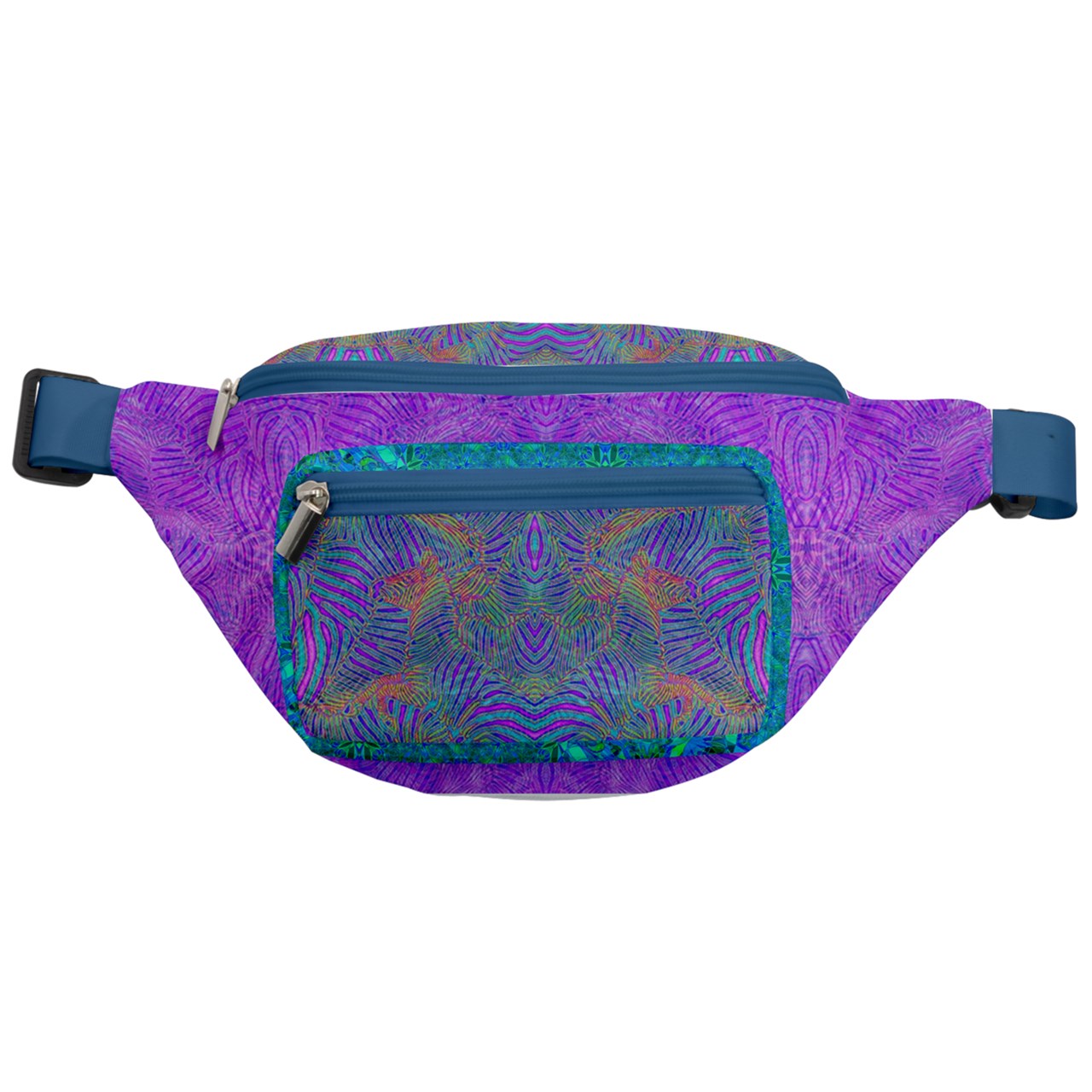 Zebra Rainbow Fanny Pack