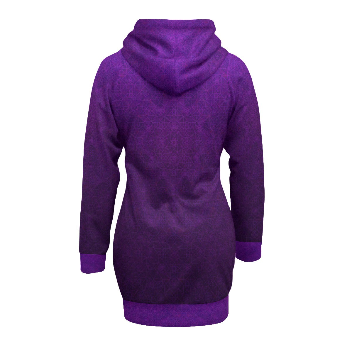 Tesseract Raglan Hoodie Dress