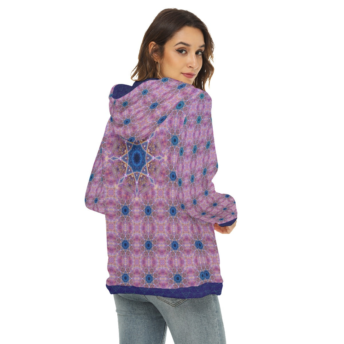 Carina Nebula Plush Fleece Hoodie