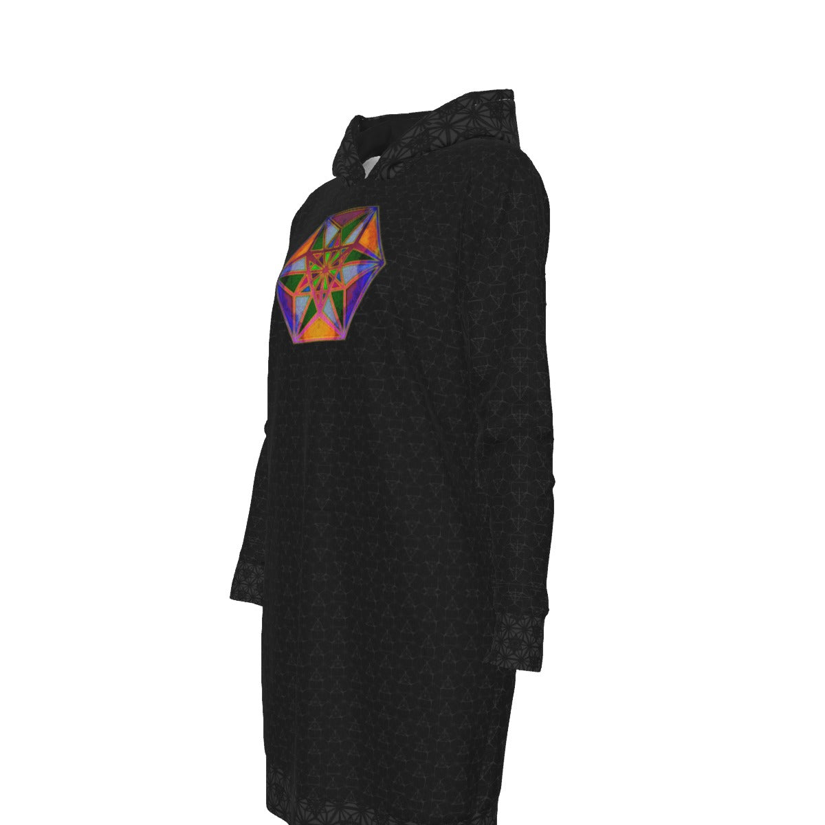 Vector Equilibrium Hoodie Dress