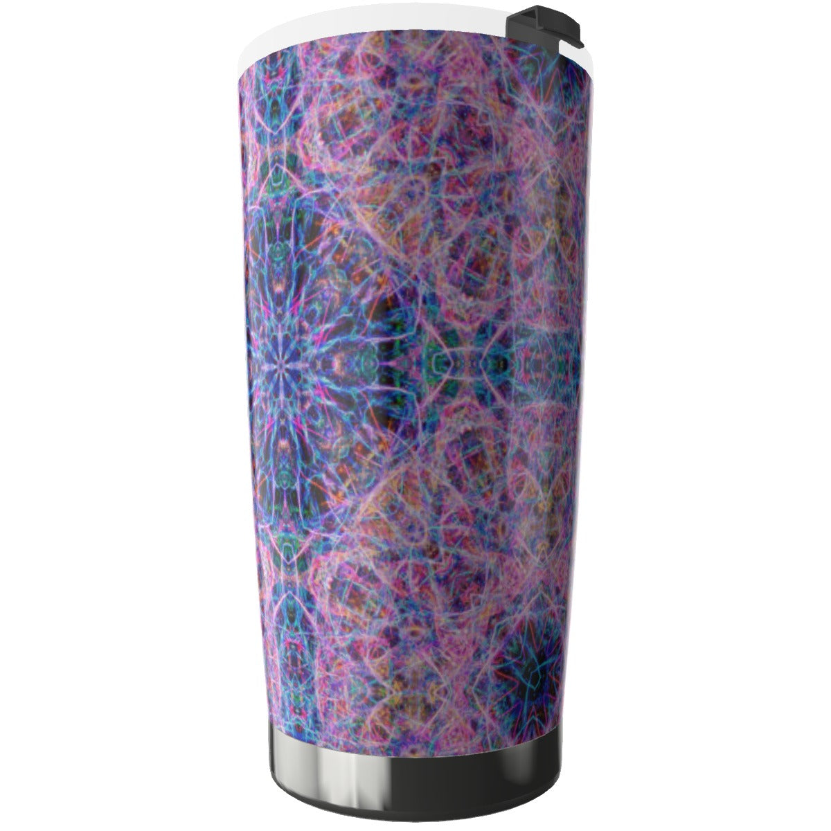 Electric Pink Nebula Stainless Steel Tumbler 20oz