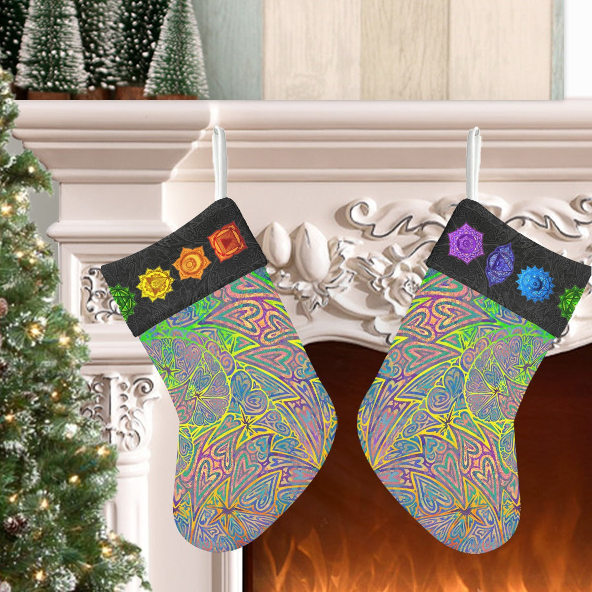 Chakra Awakening Christmas Sock (1 Piece)