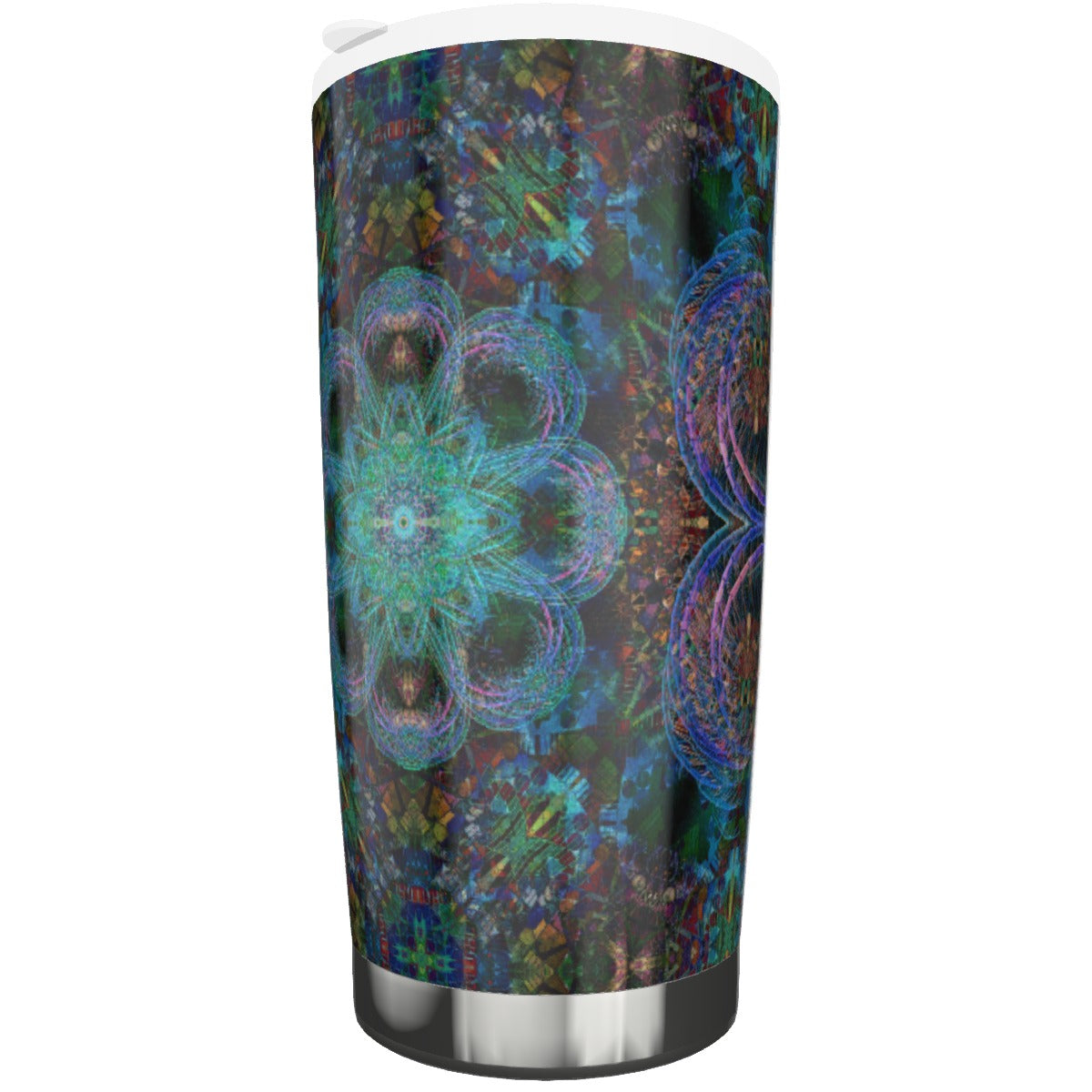 Scarab Mandala Stainless Steel Tumbler 20oz