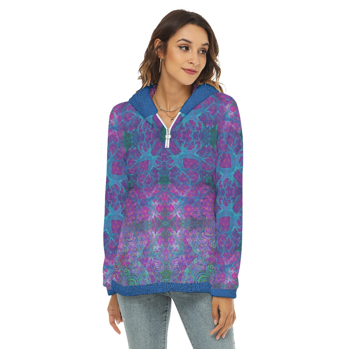 Eugene Elephant Plush Fleece Hoodie