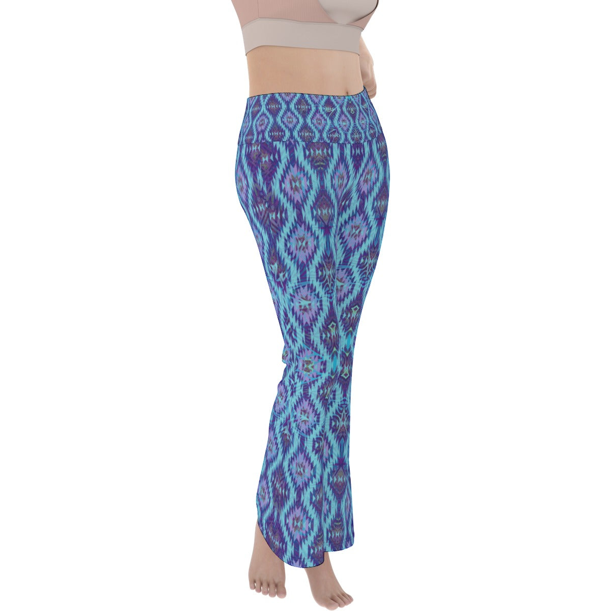 Navajo Aqua Flare Yoga Pants