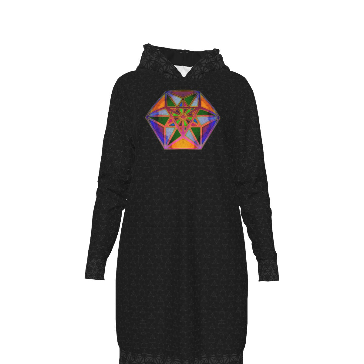 Vector Equilibrium Hoodie Dress
