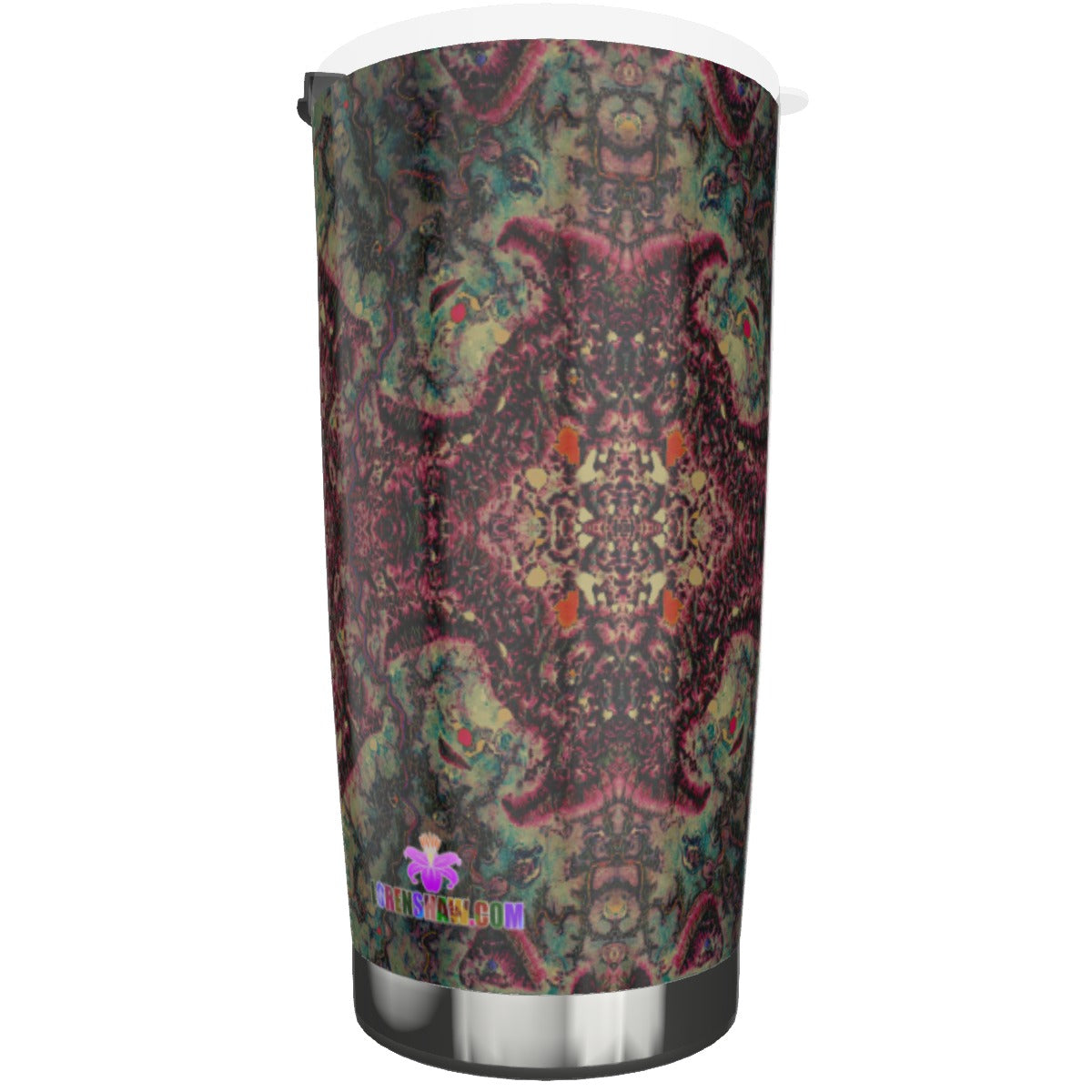 Mushroom Butterfly Stainless Steel Tumbler 20oz