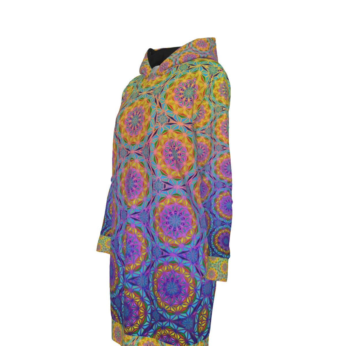 Birth of a Flower Hoodie Dress