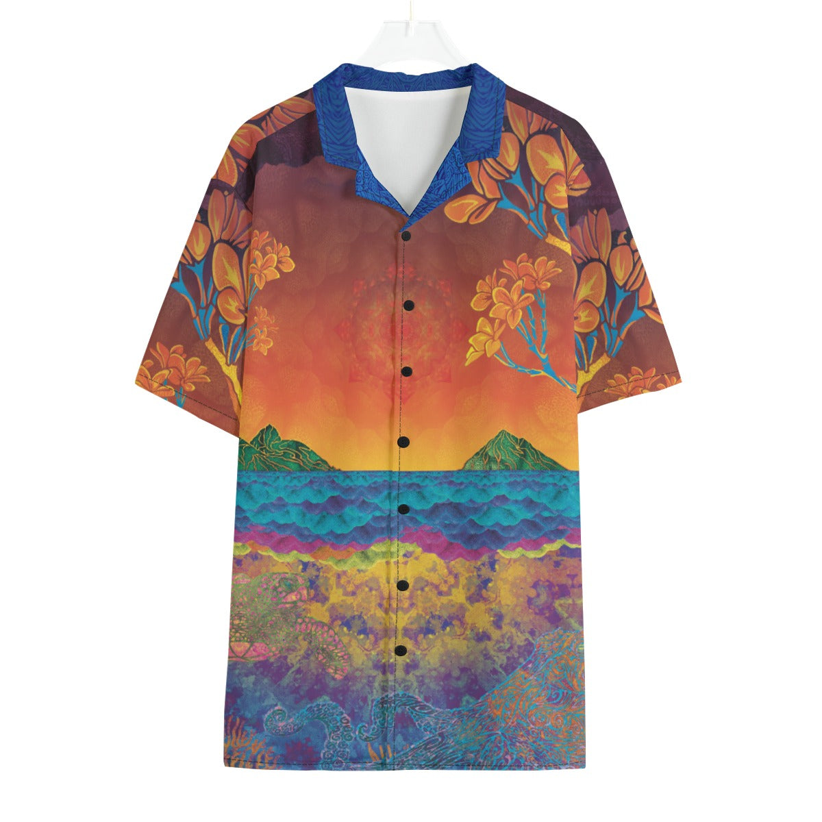 Da Mokes Plumeria Hawaiian Shirt
