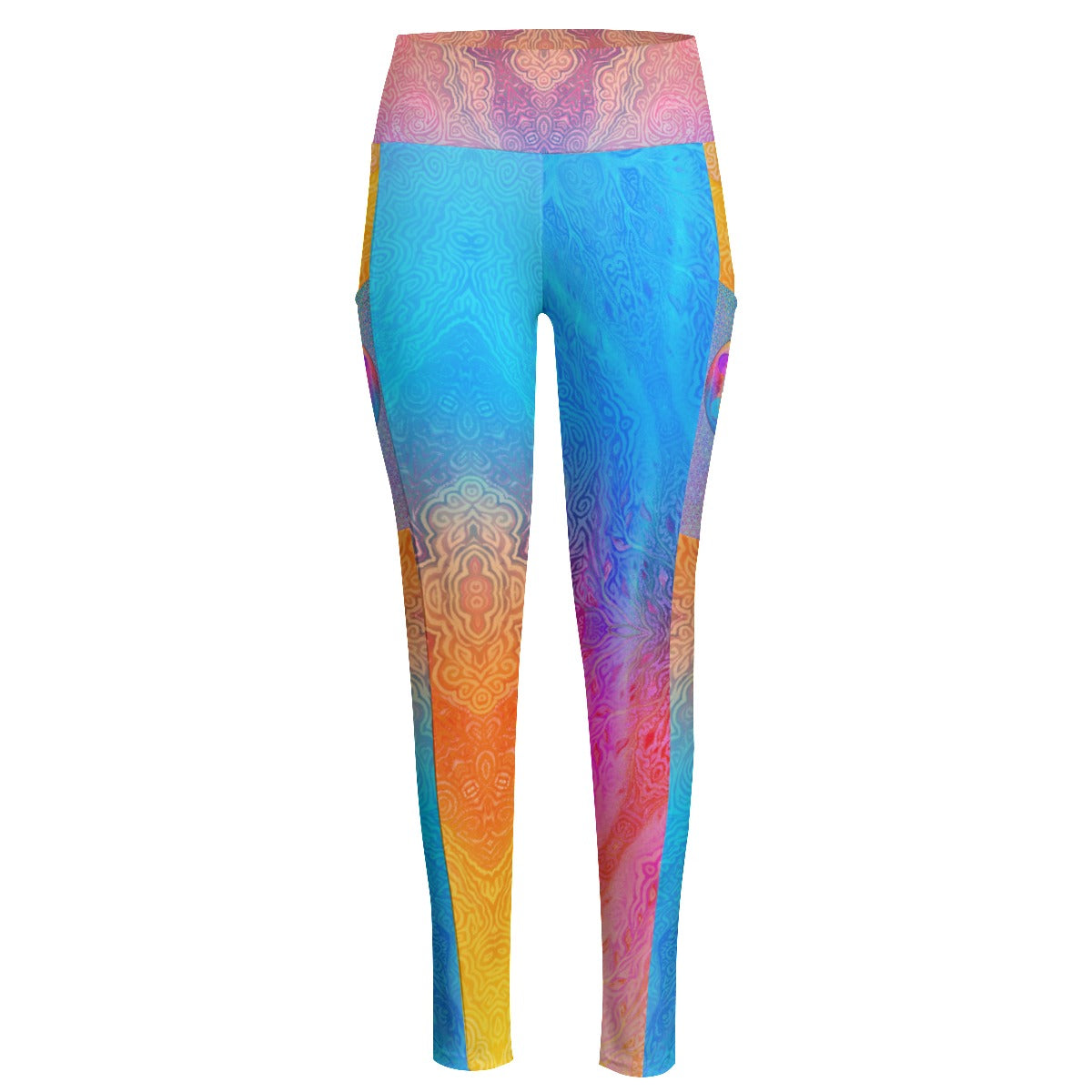 Metatron Flow Waist Leggings With Side Pockets