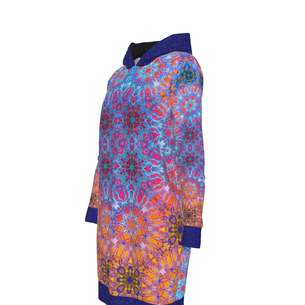 Psychedelic Warrior Sri Yantra Hoodie