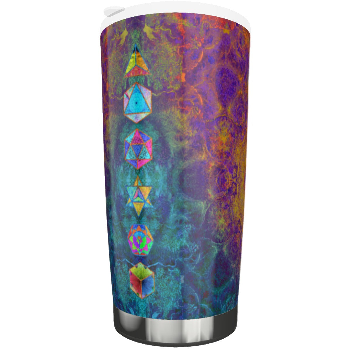 Platonic Solids Stainless Steel Tumbler 20oz